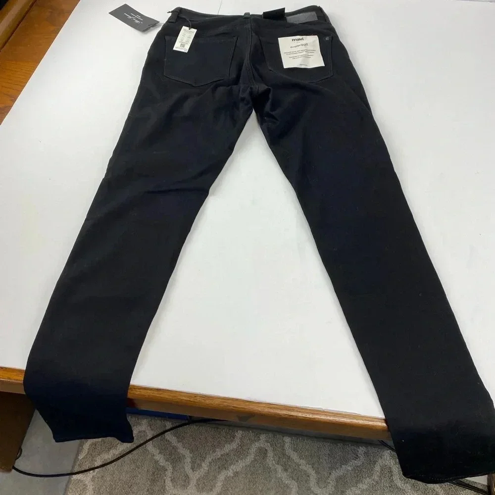 Mavi Womens Jeans Alissa High-Rise Super Skinny Black 24x28 NWT